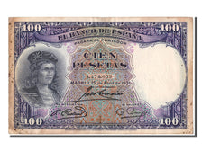 Spain, 100 Pesetas, 1931, KM #83, 1931-04-25, VF(30-35), 4474609