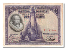 Spain, 100 Pesetas, 1928, KM #76a, 1928-08-15, VF(30-35), A1146240