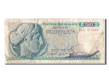 Greece, 50 Drachmai, 1964, KM #195a, 1964-10-01, VF(30-35), 16A 216561