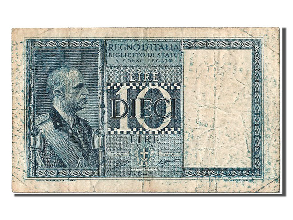Italia, 10 Lire, 1935, 1935-06-18, MB