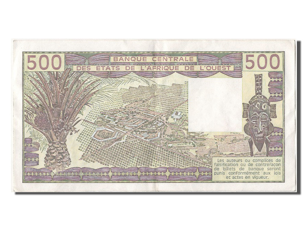 West African States, 500 Francs, 1981, KM #106Ac, UNC(60-62), A343600 Z.8