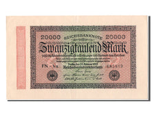 Banknote, Germany, 20,000 Mark, 1923, 1923-02-20, UNC(63)