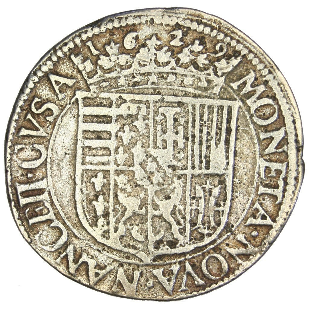 Stati tedeschi, LORRAINE, Karl III, Teston, 1629, Nancy, BB, Argento, Boudeau...