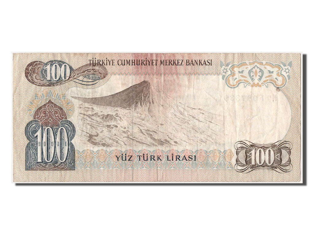 Turkey, 100 Lira, 1970, KM #189a, AU(50-53), H77087339