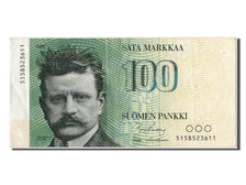 Finland, 100 Markkaa, 1986, KM #115a, AU(55-58), 5158523611
