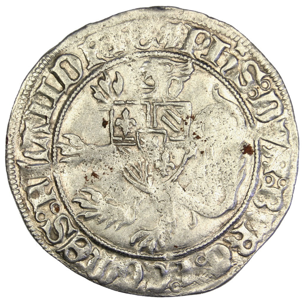 FRANCE, Double Gros dit Cronsteert, EF(40-45), Silver, Boudeau #2260, 3.43