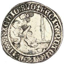 FRANCE, Double Gros, Nancy, EF(40-45), Silver, Boudeau #1499, 3.61