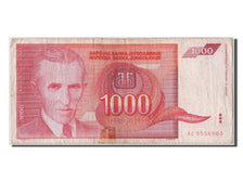 Billete, 1000 Dinara, 1992, Yugoslavia, RC