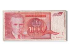 Yugoslavia, 1000 Dinara, 1992, KM #114, EF(40-45), AC 2340709