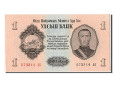 Banknote, Mongolia, 1 Tugrik, 1955, UNC(63)