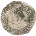 FRANCE, Demi Carolus, 1550, VF(30-35), Silver, Boudeau #1295, 0.66