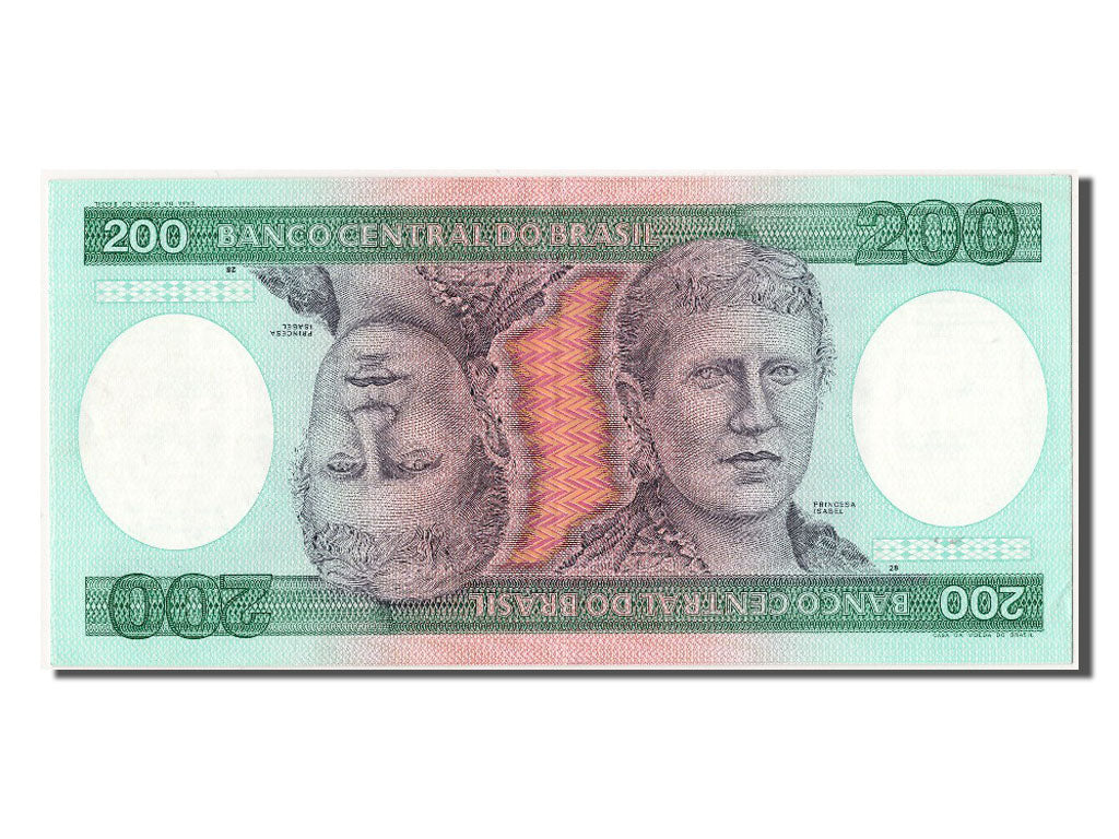 Brazil, 200 Cruzeiros, KM #199b, UNC(60-62), A 3172017716 A