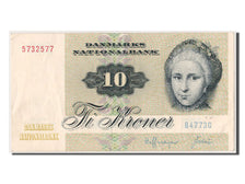 Denmark, 10 Kroner, 1972, KM #48g, AU(55-58), B4773G