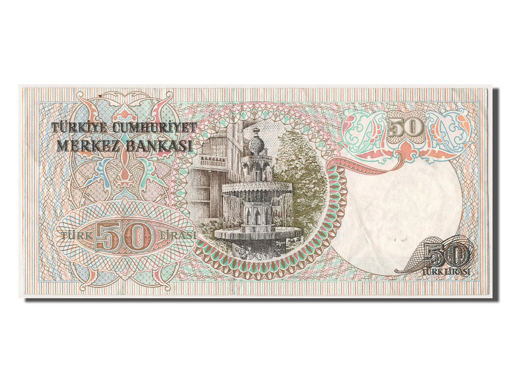 Banconote, Turchia, 50 Lira, BB+