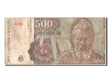 Banknote, Romania, 500 Lei, 1991, 1991-04-01, VF(20-25)