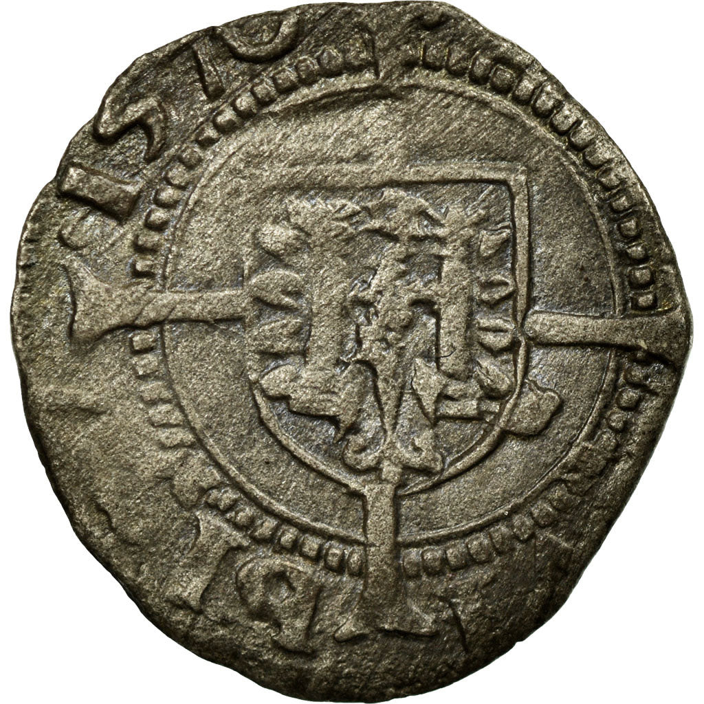 Coin, France, Demi Carolus, 1570, Besançon, EF(40-45), Silver, Boudeau:1295