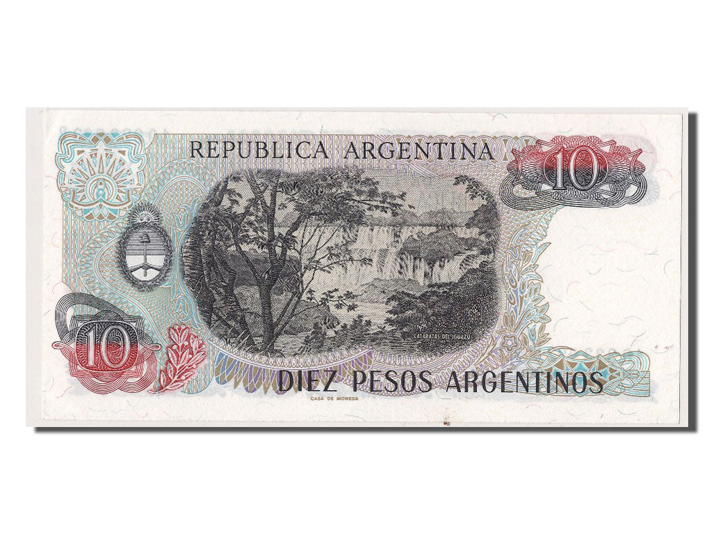 Geldschein, Argentinien, 10 Pesos Argentinos, UNZ