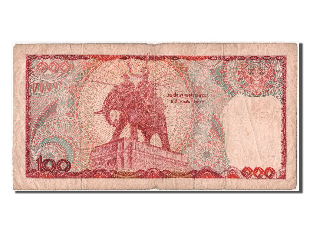 Thailand, 100 Baht, KM #89, VF(20-25), 93X384083