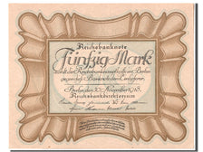 Banknote, Germany, 50 Mark, 1918, 1918-11-30, UNC(65-70)