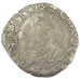 Francia, Demi Carolus, 1578, Besançon, MB, Argento, Boudeau:1295