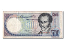 Billete, 500 Bolivares, 1987, Venezuela, 1987-02-03, BC+