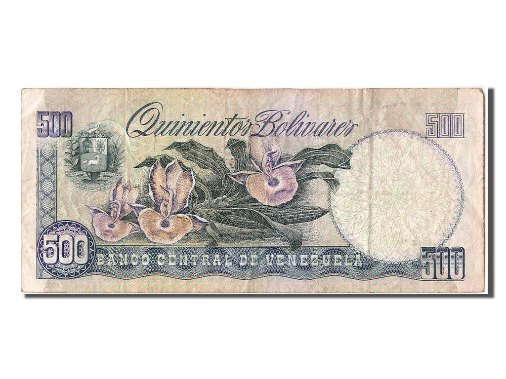 Billete, 500 Bolivares, 1987, Venezuela, 1987-02-03, BC+