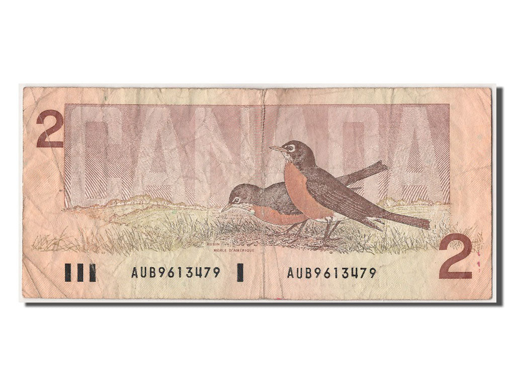 Canada, 2 Dollars, 1986, KM #94a, VF(30-35), AUB9613479