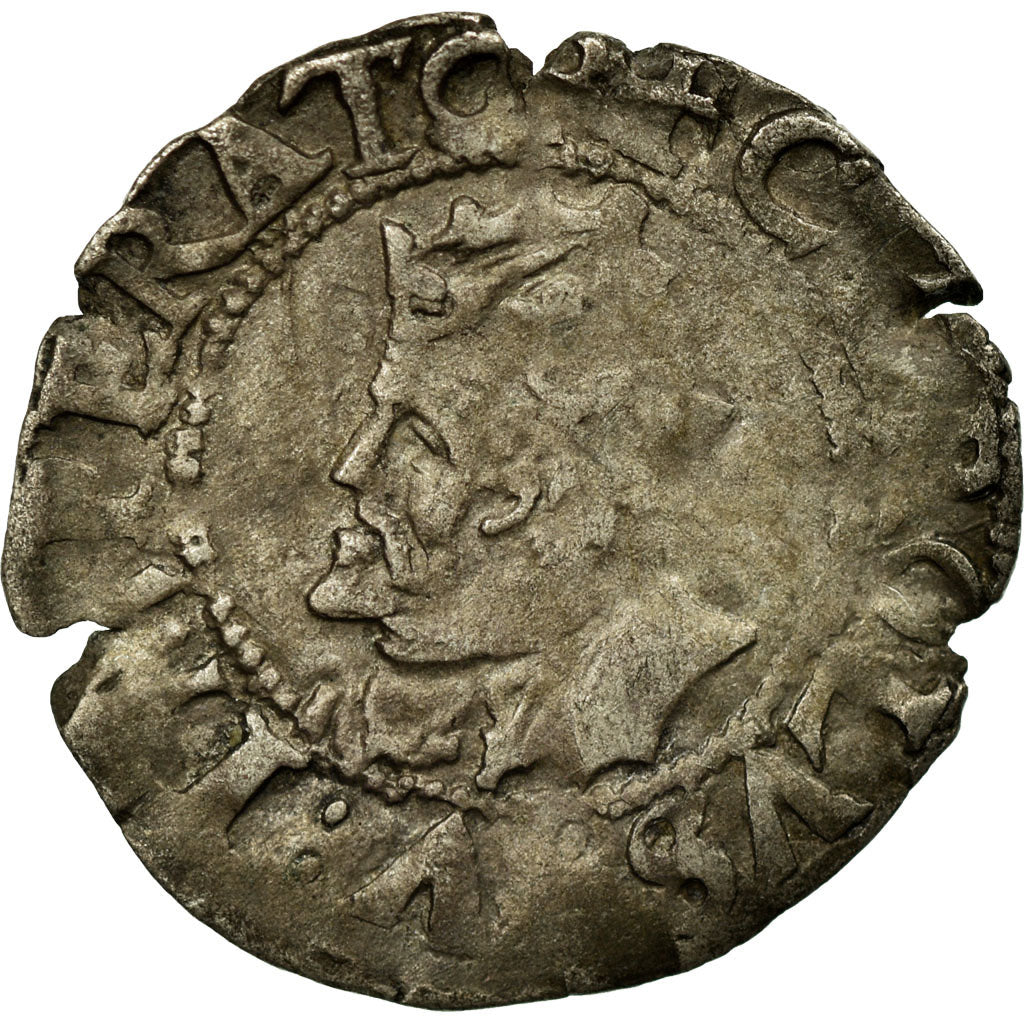 Münze, Frankreich, Demi Carolus, 1583, Besançon, SS, Silber, Boudeau:1295