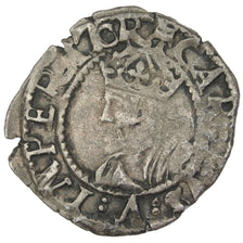 FRANCE, Demi Carolus, Besançon, VF(30-35), Silver, Boudeau #1295, 1.07