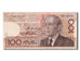 Biljet, Marokko, 100 Dirhams, 1987, SPL