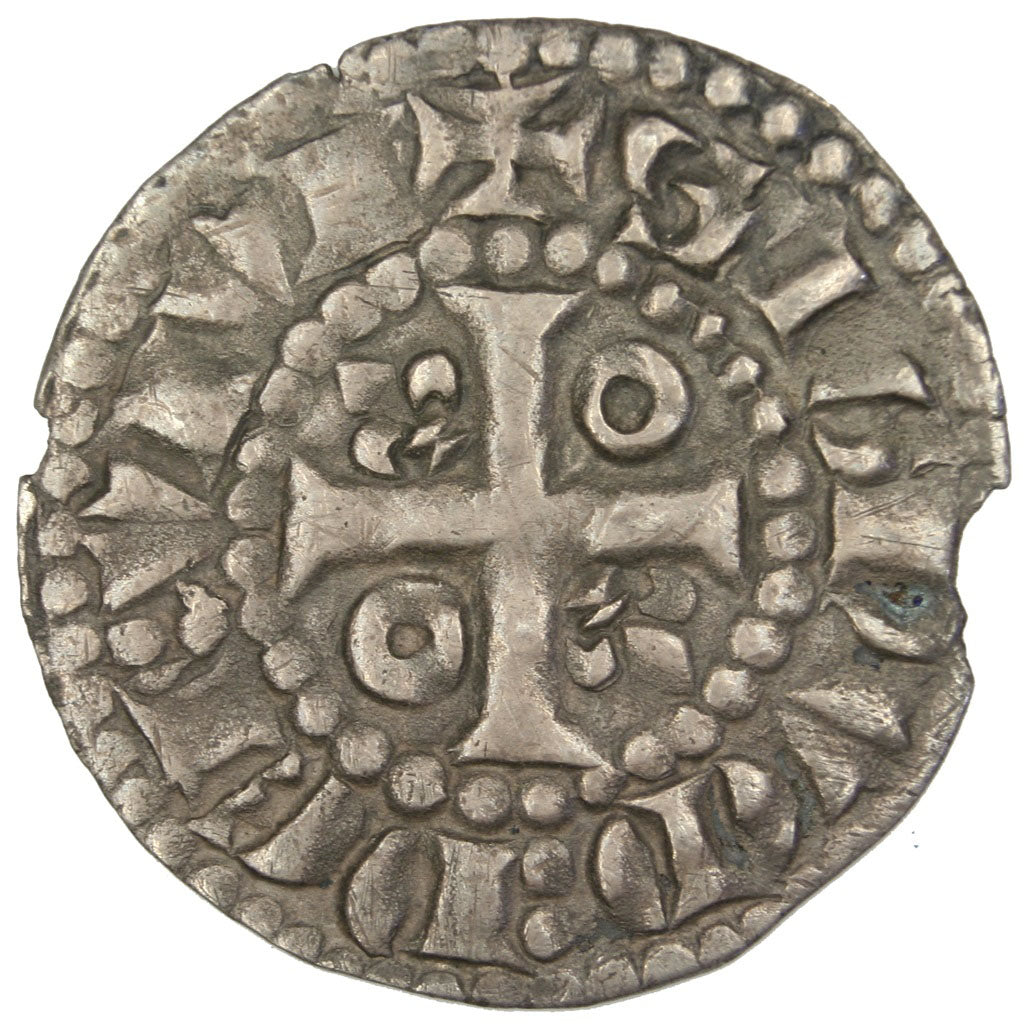 MAINE, Comté du Maine, Charles de Valois, Denier ou Coronat