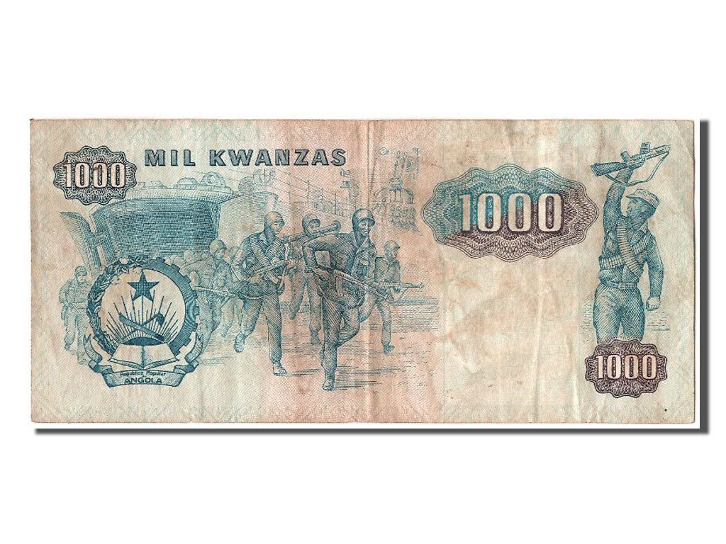 Banknote, Angola, 1000 Kwanzas, 1984, 1984-01-07, VF(30-35)
