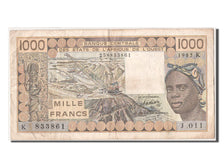 Senegal, 1000 Francs, 1985, EF(40-45), K 833861 J. 011