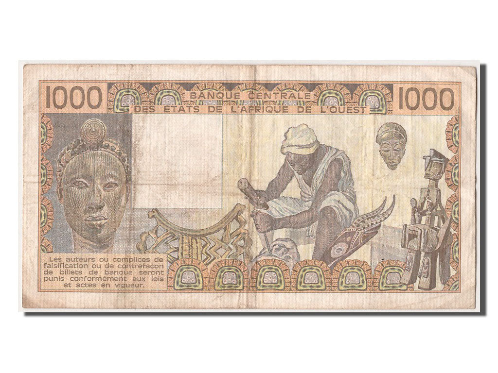 Senegal, 1000 Francs, 1985, EF(40-45), K 833861 J. 011