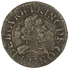 FRENCH STATES, 2 Deniers, Tournois, KM #5, VF(30-35), Copper, CGKL #654, 2.97