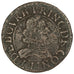 FRENCH STATES, 2 Deniers, Tournois, KM #5, VF(30-35), Copper, CGKL #654, 2.97