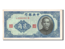 Billete, 2 Chiao = 20 Cents, 1940, China, SC
