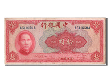 China, 10 Yüan, 1940, KM #85b, EF(40-45), A510650A