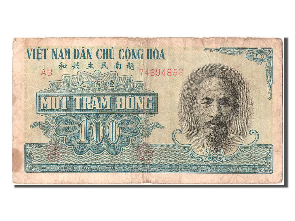 Viet Nam, 100 D<ox>ng, 1951, KM #62a, VF(20-25), AB 74694852