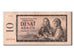 Biljet, Tsjecho-Slowakije, 10 Korun, 1960, TTB
