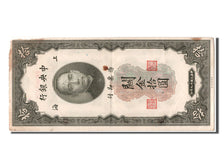 Biljet, China, 10 Customs Gold Units, 1930, TB