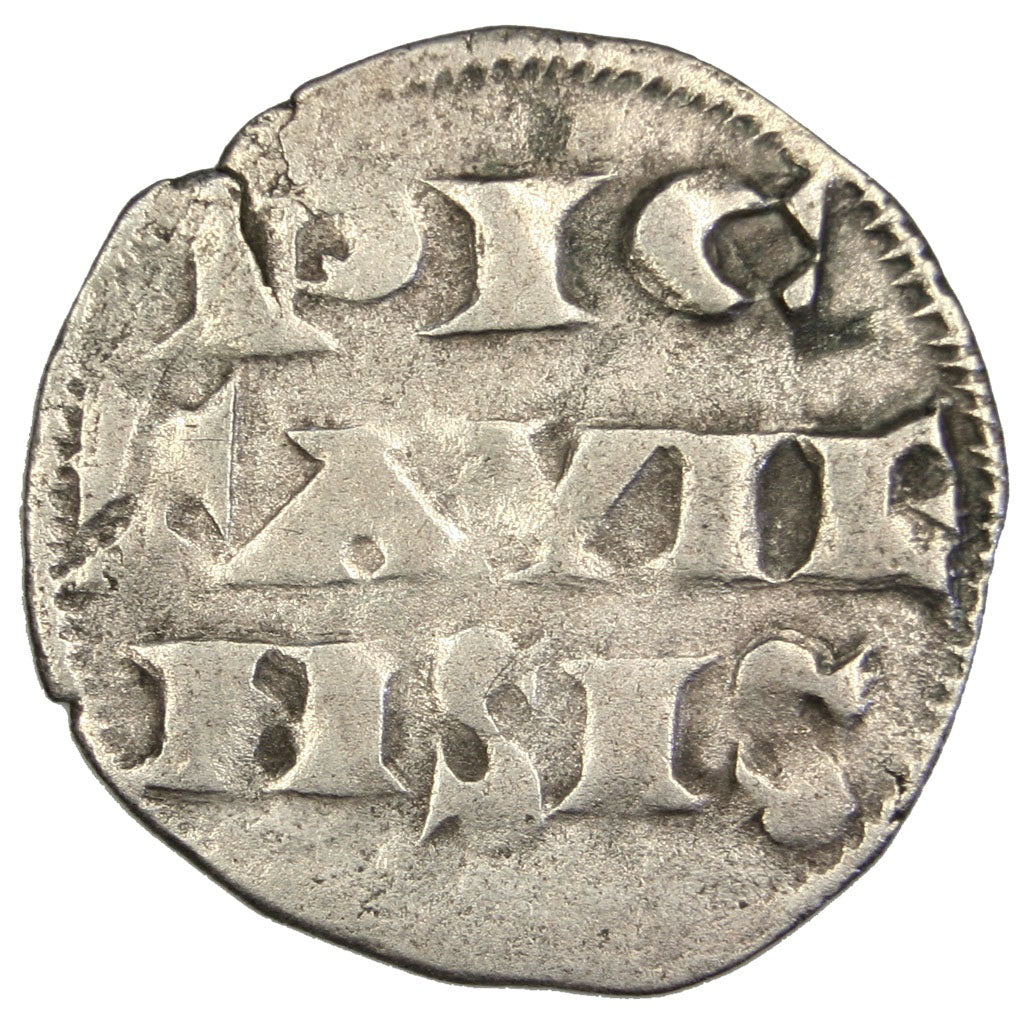 FRANCE, Denarius, EF(40-45), Silver, Boudeau #420, 1.02