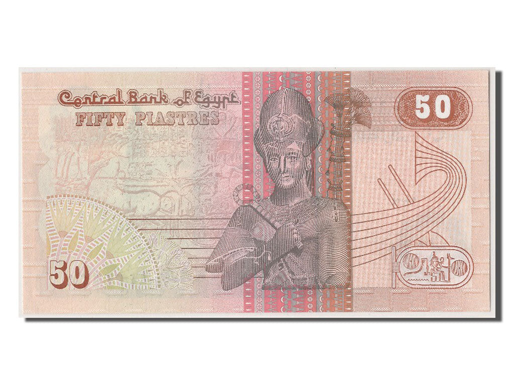 Banknote, Egypt, 50 Piastres, UNC(65-70)