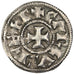 FRANCE, Denarius, Melle, AU(50-53), Silver, Prou #701, Depeyrot #627, 1.53