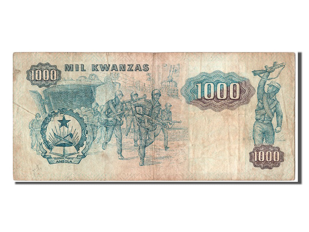 Banknote, Angola, 1000 Kwanzas, 1984, 1984-01-07, VF(30-35)