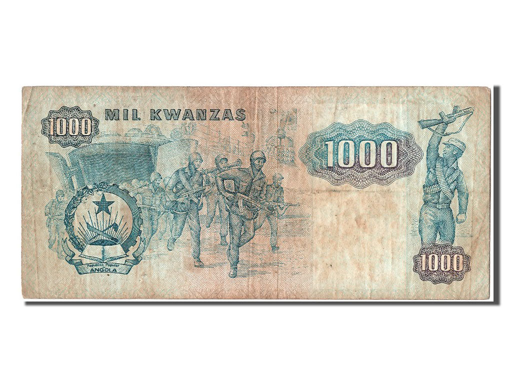 Banknote, Angola, 1000 Kwanzas, 1984, 1984-01-07, VF(30-35)