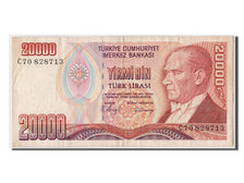 Banknote, Turkey, 20,000 Lira, 1970, AU(50-53)