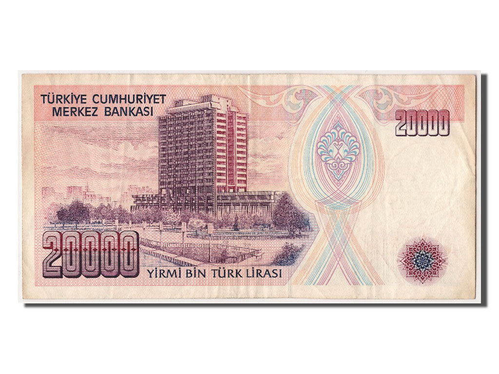 Banknote, Turkey, 20,000 Lira, 1970, AU(50-53)