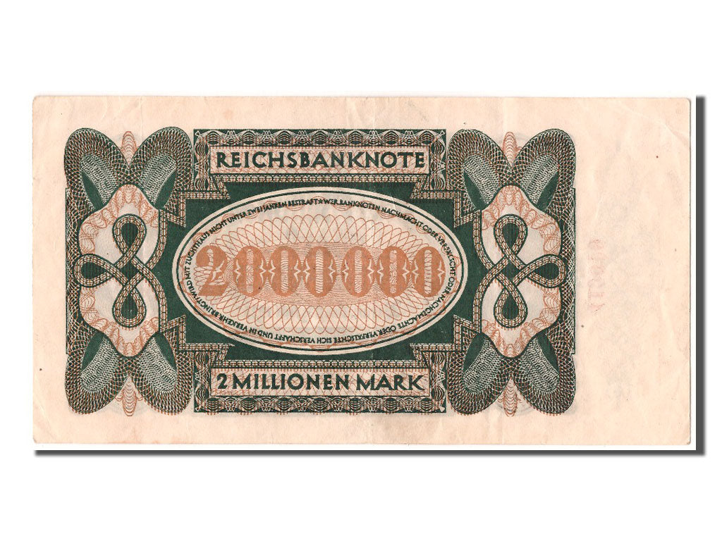Banknot, Niemcy, 2 Millionen Mark, 1923, 1923-07-23, AU(55-58)