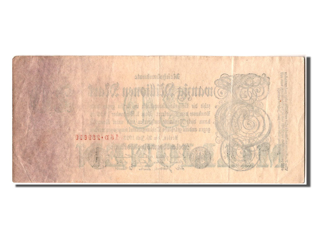 Banknote, Germany, 20 Millionen Mark, 1923, 1923-07-25, AU(55-58)